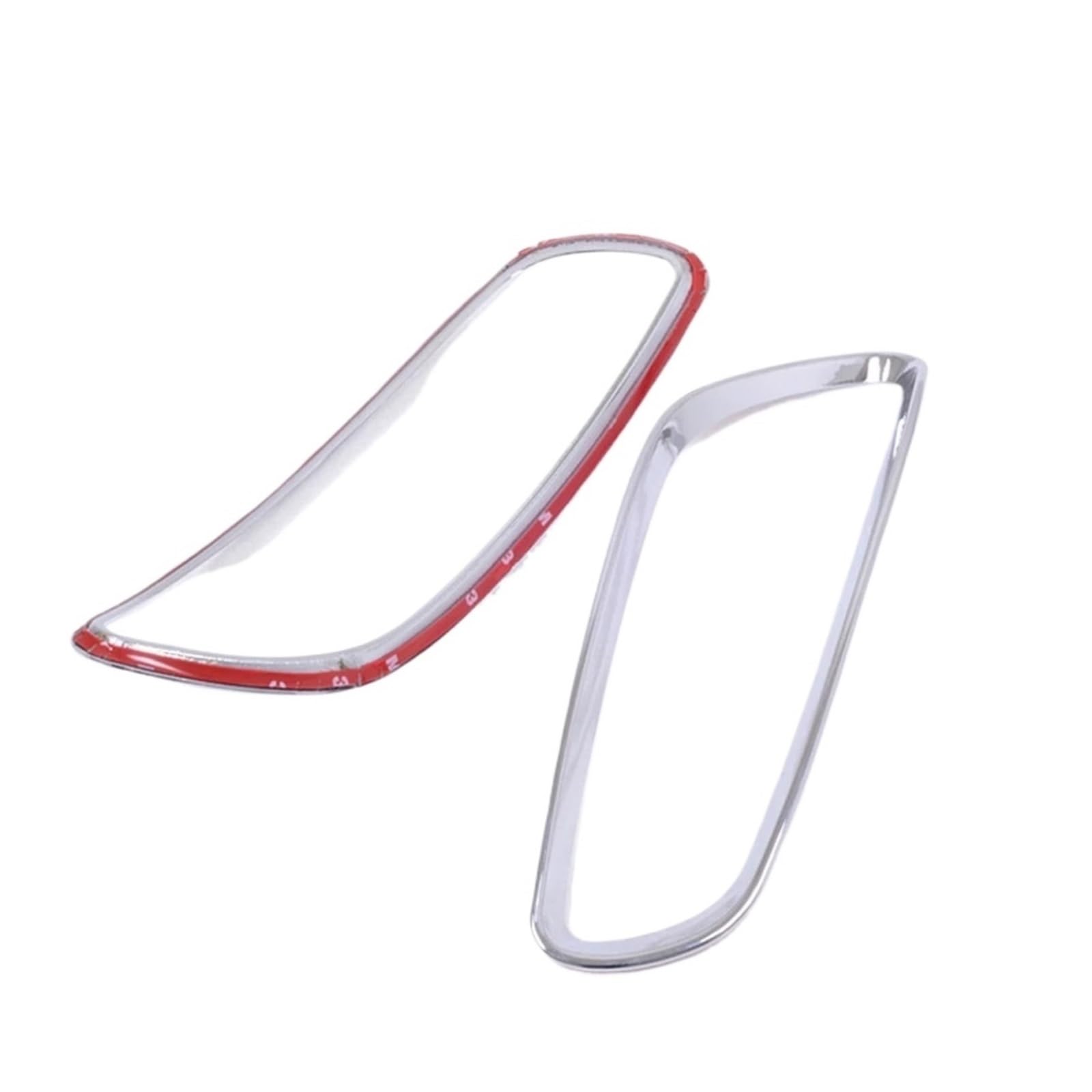 Rear Bumper Fog Light Lamp Cover Trim, Fit For Hyundai, Santa Fe 2010-2012 Chrome Tail Foglight Bezel Trims Car Accessories Osłona tylnego światła
