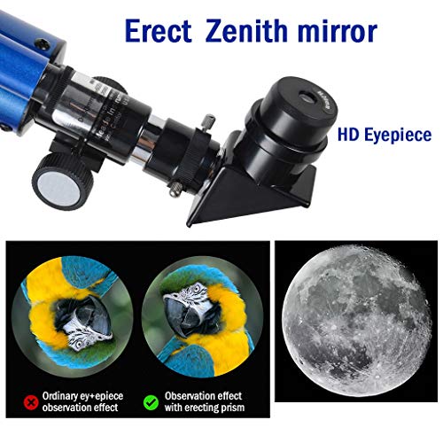 Telescopio portátil YXCKG HD 150X Refractor para astronomía miniatura 2
