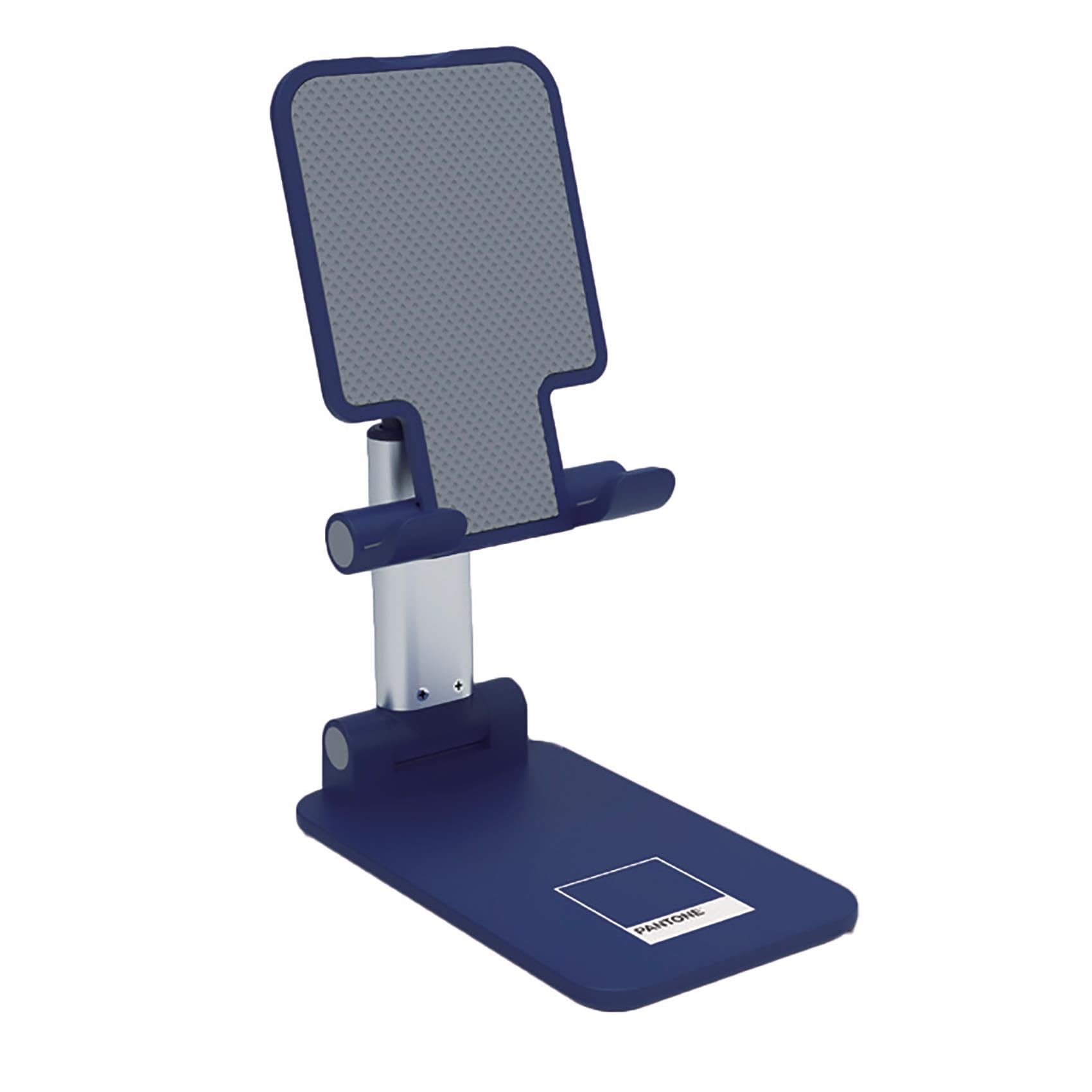 Celly Supporto per Cellulare da Tavolo, Supporto da scrivania per Smartphone e Tablet Universale, Braccio Estensibile Regolabile e Pieghevole, Colore: Bianco