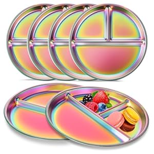 9″ Stainless Steel Toddler Pl...