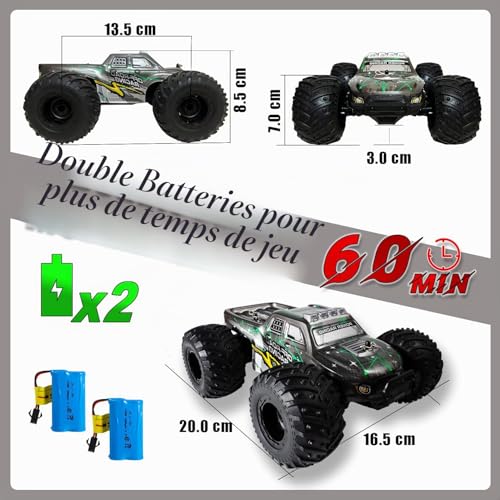 Voiture télécommandée outdoor cadeau idéal enfant 6-14 ans