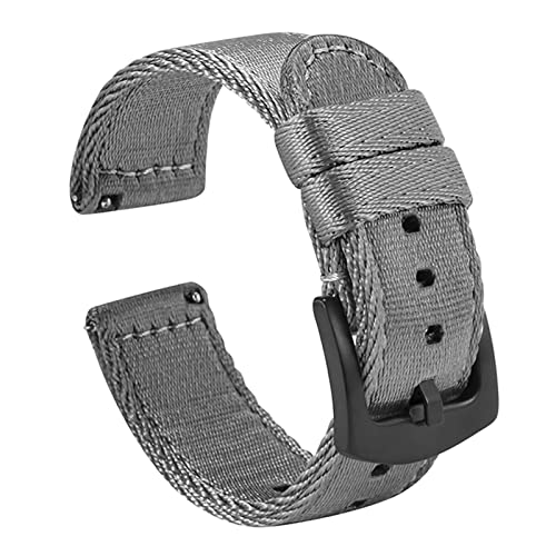 WOUKUP Military Quick Release Nylon Watch Bands Premium Seat Belt Material Watch Strap 18mm 20mm 22mm Watchband for Men and Women
