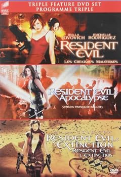 DVD Resident Evil / Resident Evil: Apocalypse / Resident Evil: Extinction Book