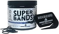 Vista 1 de Healthy Haircare Product -Super Bands- Negro 14 Libra
