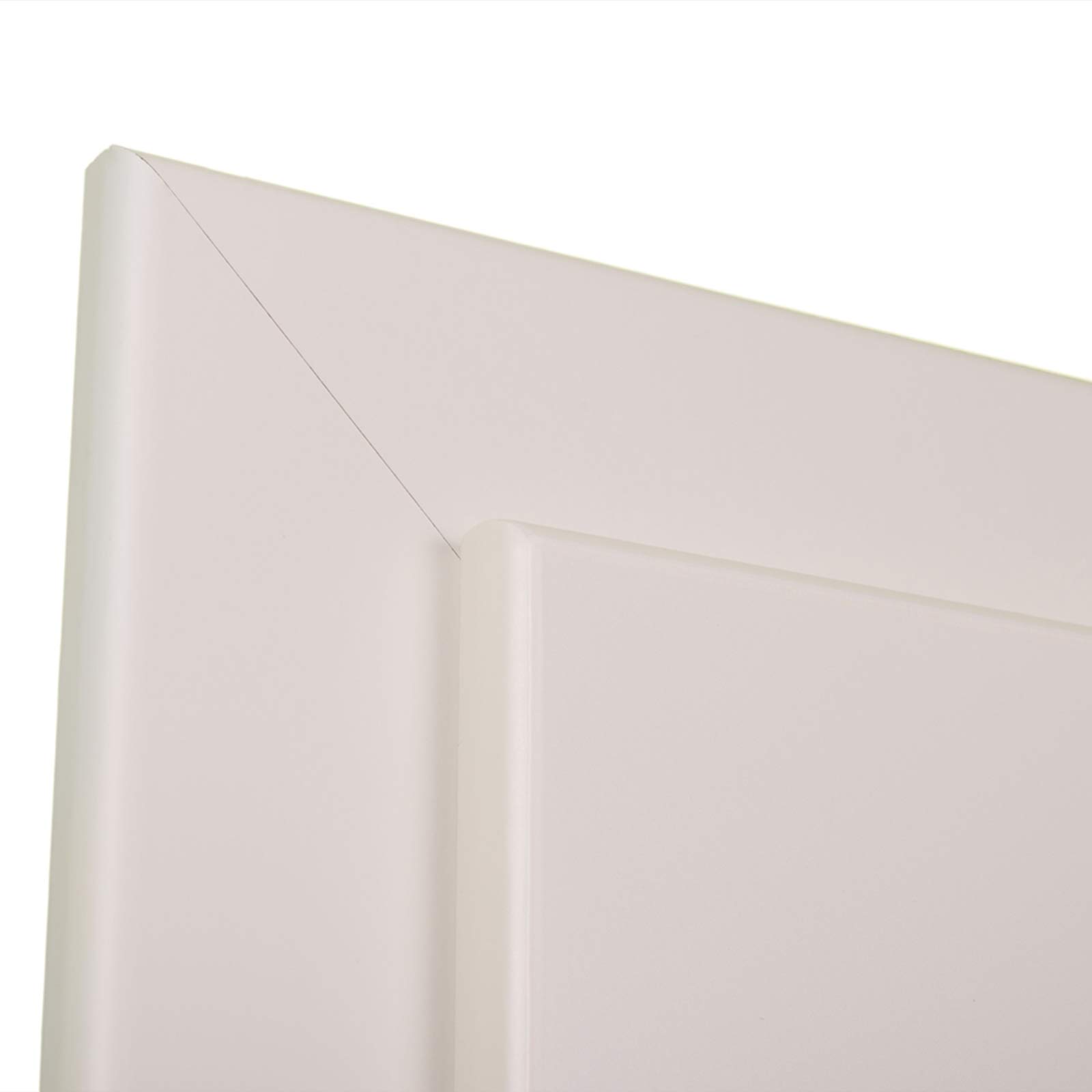 HORI Zimmertür Komplettset mit Zarge und Türdrücker I Innentür CPL Weiß I Höhe 198,5 cm I Anschlag, Breite und Wandstärke wählbar - DIN rechts - 1985 x 860 x 140 mm