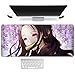Produktbild KaiWenLi Demon Slayer-Kamado Nezuko Gesicht Nahaufnahme Lila Hintergrund/Anime-Karikatur-Mausunterlage/Maxi-Version/Wasserdicht, Anti-Rutsch, Anti-schmutzig/E-Sport, Spiele, Büro Sonder
