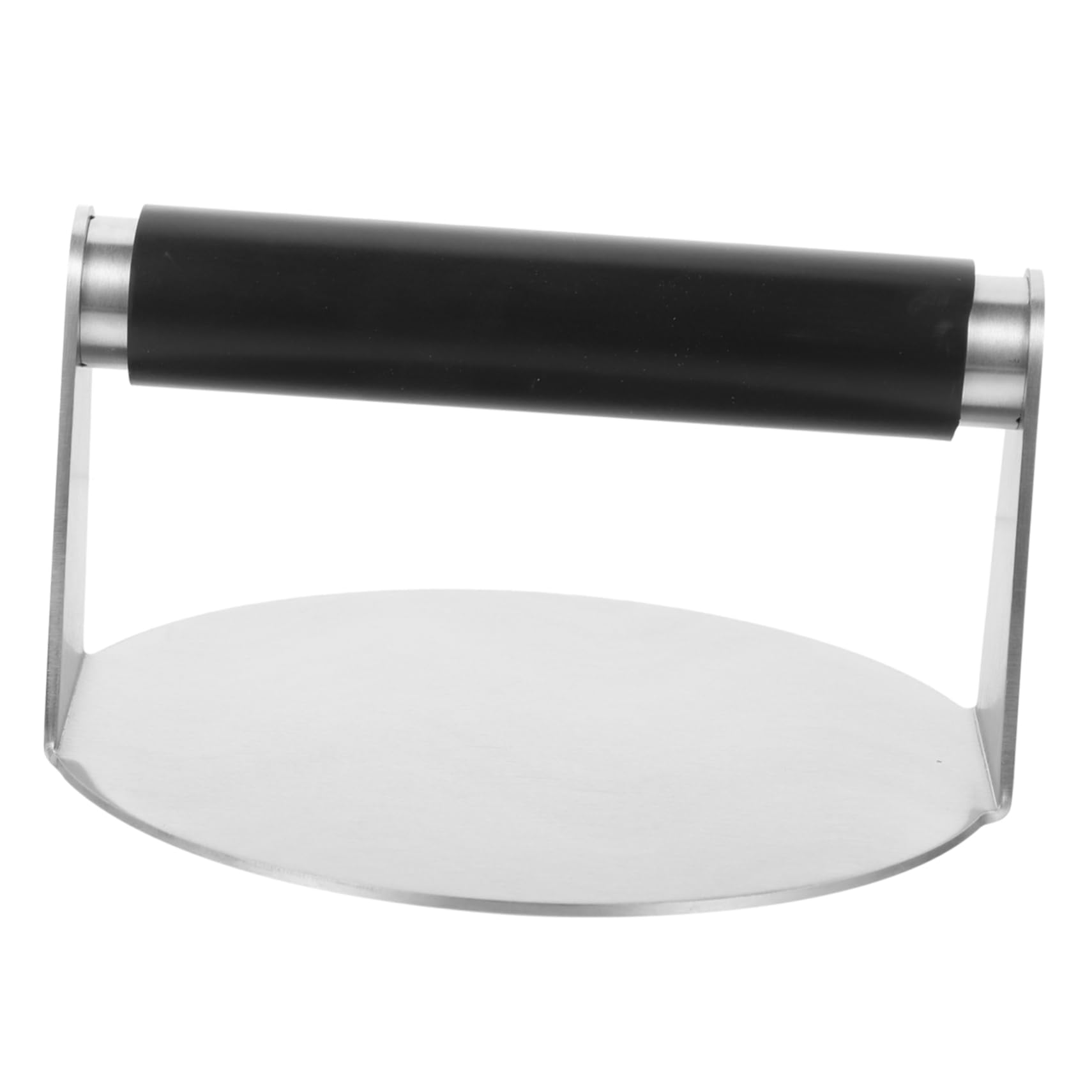 Toyvian Pressa per Hamburger in Acciaio Inox Manico Ergonomico da Cucina