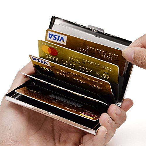 Eastnights EA2702C Rfid Credit Card Holder Metal Credit Card Case Wallet Business Card Holder thumb #1