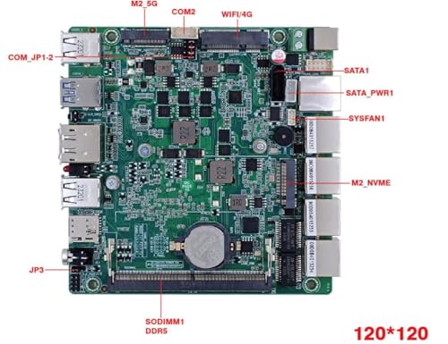 Image of Firewall Micro Appliance N150(Upgraded N100, 4C /4T),4Xi226-V 2.5G Fanless Mini PC,6*USB,1*HDMI,1*DP 1*RJ45 COM,Small Desktop PC Computer for Industrial Business Office No Ram No Storage