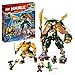 Produktbild LEGO 71794 NINJAGO Lloyds und Arins Ninja Training-Mechs Set mit 2 kombinierbaren Action-Figuren und 5 Minifiguren, Ninja-Kampfspielset, Geschenk für Kinder