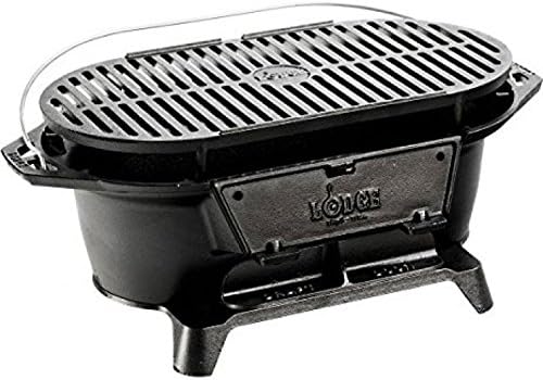 Lodge L410 Pre-Seasoned Sportsman's Charcoal Grill ;from#av9torbob