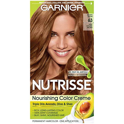 Garnier Nutrisse Nourishing Color Creme Light Golden Brown 63