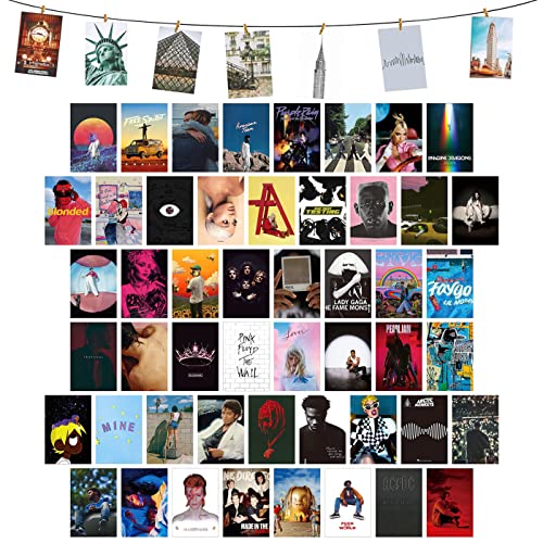 📔REGALO PERFETTO: le cartoline non solo decorano pareti e stanze, ma sono fantastici regali per amici, familiari o cantanti pop, idee per riempitivi per feste da uomo e da donna o come biglietto di auguri per gli amici.