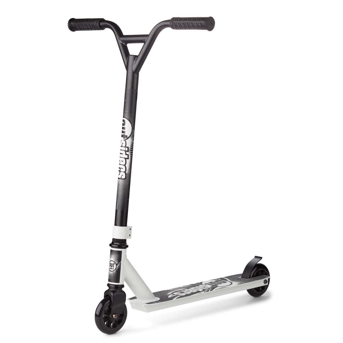 Coolshop Outsiders - Stunt-Skate Scooter - ABEC-5 (Schwarz/Weiß)