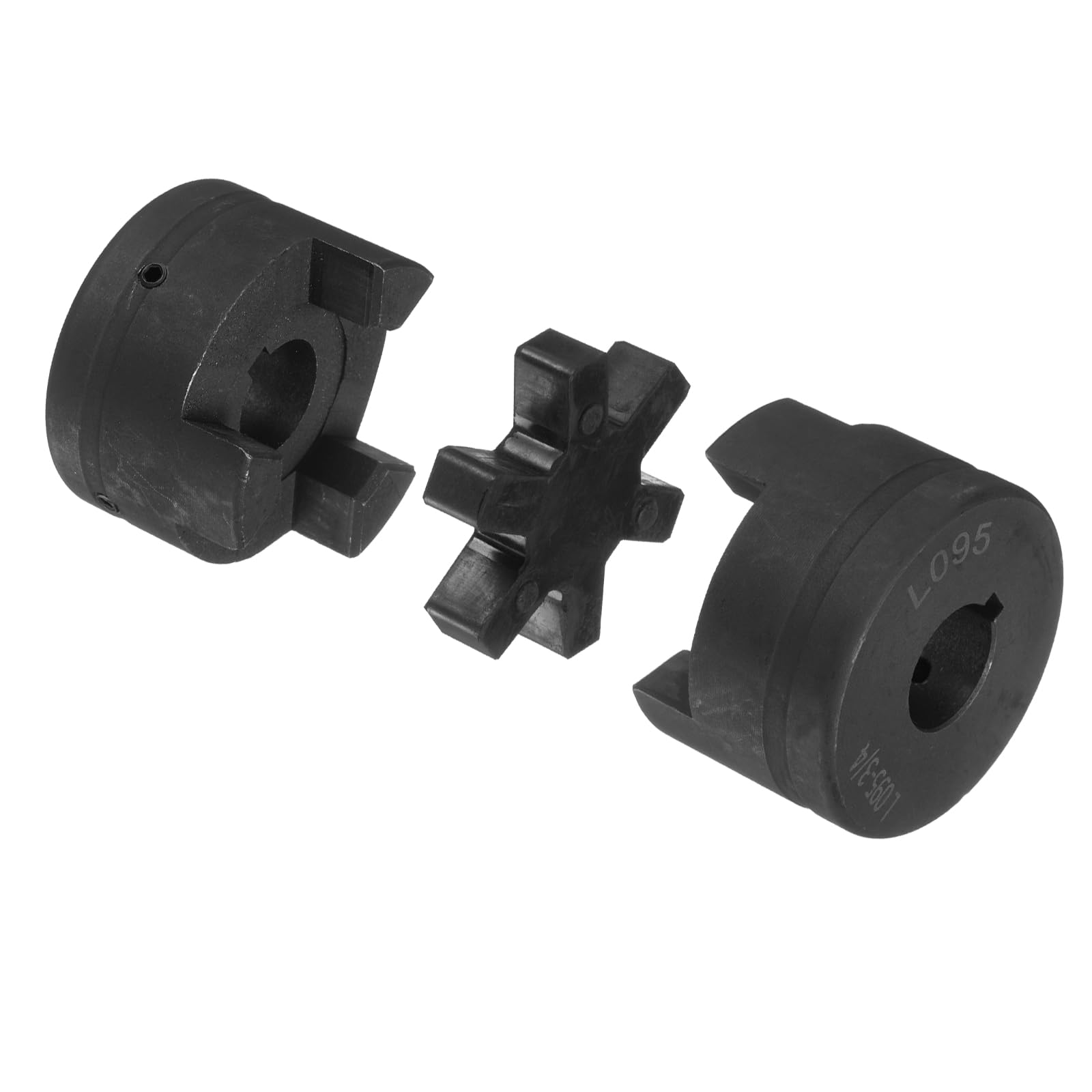 Flexible Coupling Set - L-Jaw Couplers with Rubber Spider -1