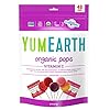 YumEarth Organic Fruit Flavored Vitamin C Pops Variety Pack, 40 Lollipops, Allergy Friendly, Gluten Free, Non-GMO, Vegan, No Artificial Flavors or Dyes