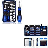 EasyTime Precision Screwdriver Set, 146 in 1 Computer Repair Tool Kit with 123 Bits, Ratcheting Scre