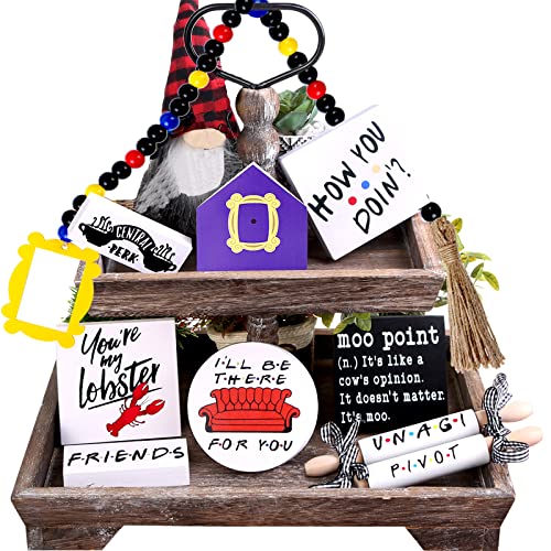 10Pcs Tiered Tray Decor Set