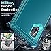 LeYi Compatible for Samsung Galaxy Note 10 Plus Case: Heavy Duty 3 in 1 Note 10 Plus Phone Case, Military Grade Shockproof Phone Case Cover for Samsung Note 10 Plus, Teal