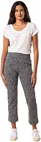 Calça alfaiataria feminina casual reta modelo Sarita Comfy NANH roupas femininas calca social feminina bolso frontal calças femininas Elegância e conforto no dia a dia