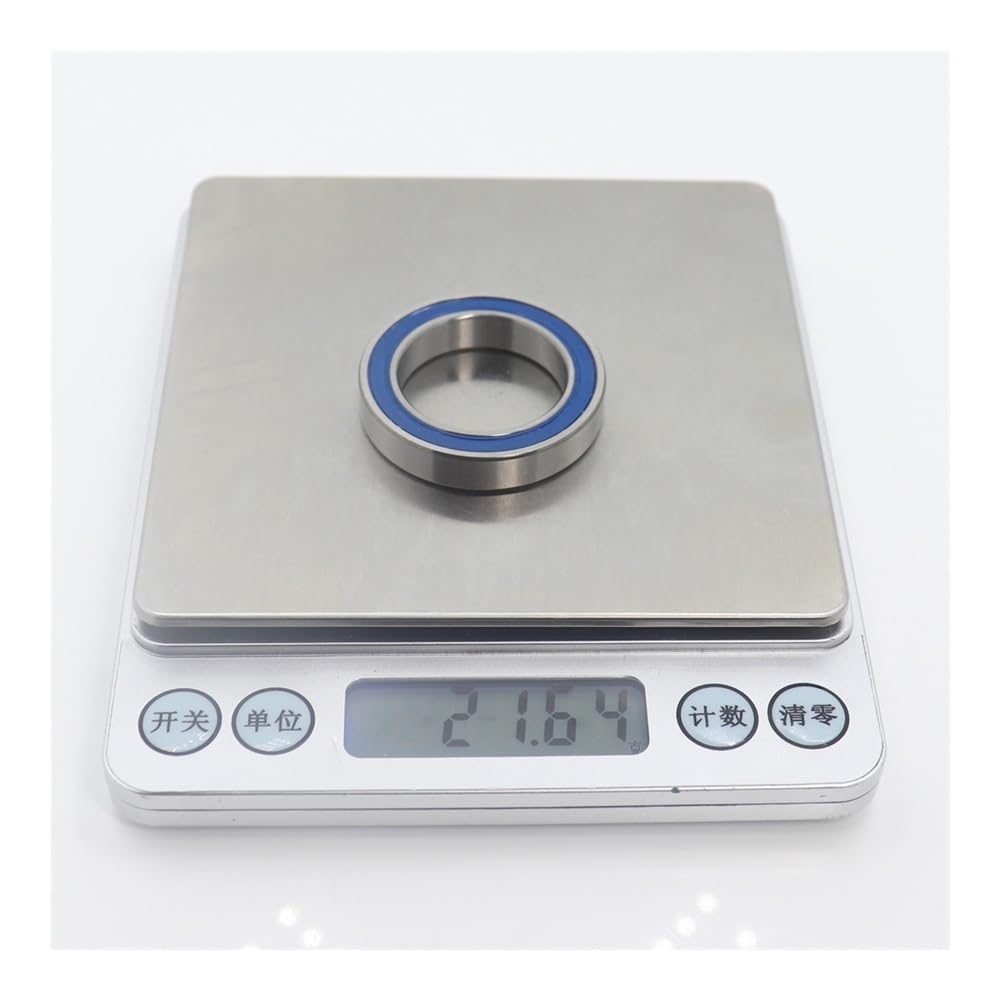 Kit roulement direction Roulement MAX 6805 2RSV, 25x37x7 Mm, 4 Pièces, Boules Complètes C2 Réparation Pivot Vélo, Roulements 2RS RSV 6805-2RS 6805LLU