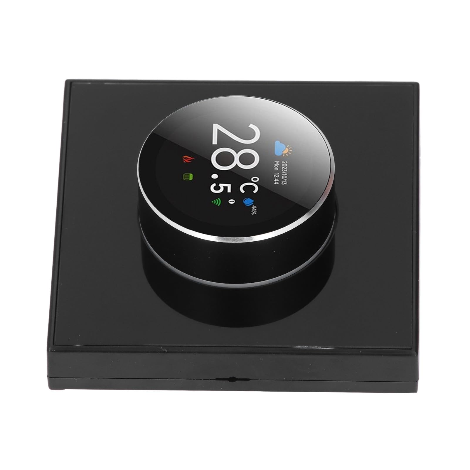 TOPINCN Termostato de Perilla Digital con Control de Voz Inteligente, Controlador de Calentador de Ajuste de Temperatura de Precisión para Automatización del Hogar