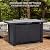 44 Inch Propane Fire Pit Table, PioneerWorks 50000BTU Rectangle Fire Table with Double-Sided Cover, Separate Storage Space, Slate Tabletop&Hidden Ignition, CSA Certified, Companion for Your Garden
