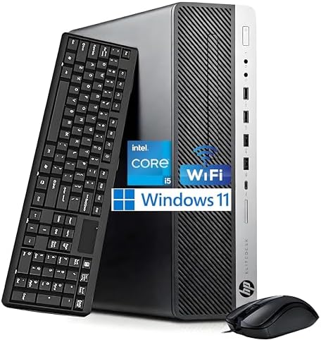 HP EliteDesk 800 G3 SFF - Ordenador de sobremesa (Intel Core i5-7...