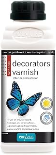 Polyvine Decorator's Varnish Satin Finish Pint / 500ml