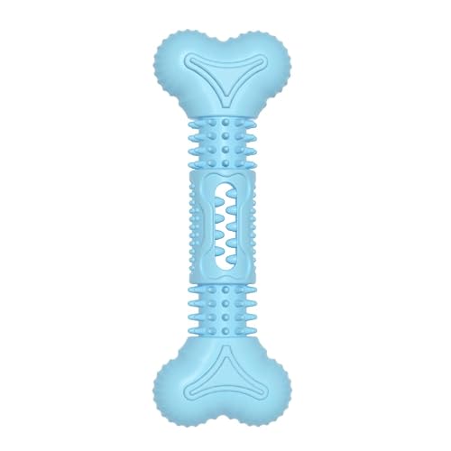 DONGKER Juguetes masticables para perros, limpieza de dientes de perro, huesos masticables 360°