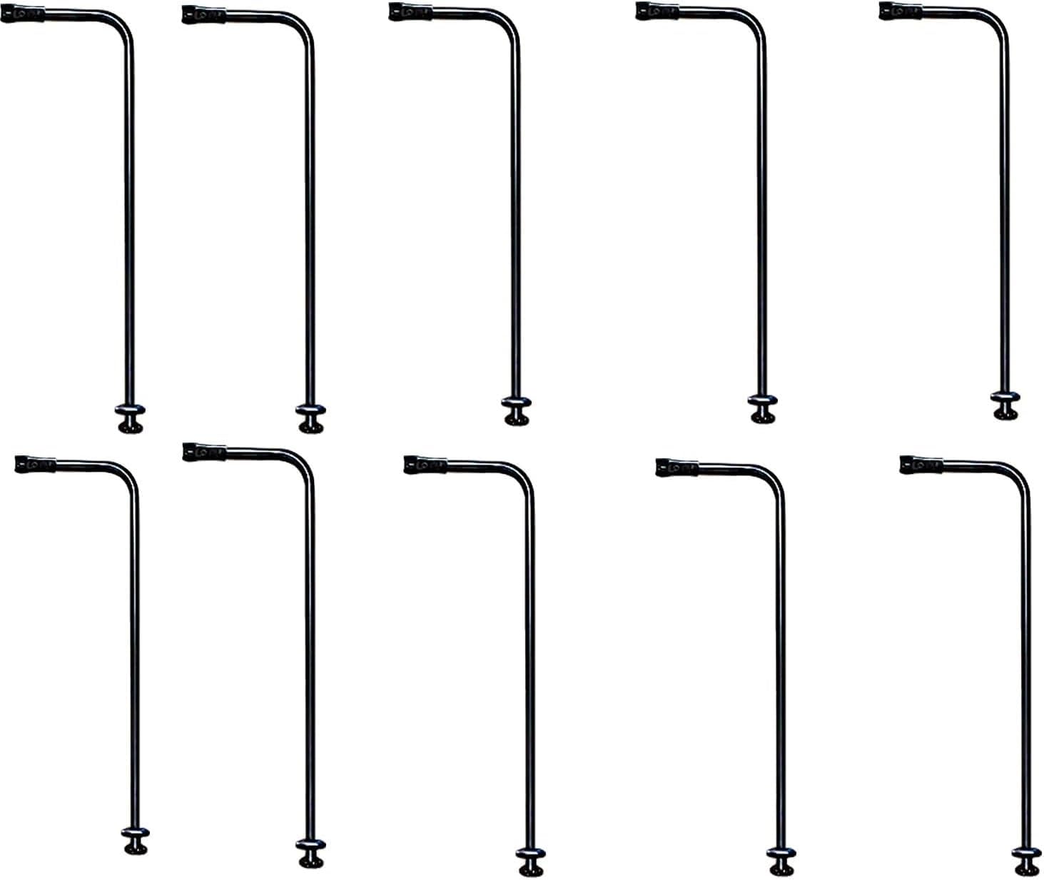 Kit balustre de pont en L idéal pour rénover l'escalier d'un appartement moderne