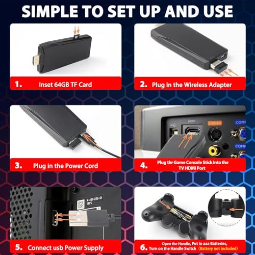 Zerostory FG028 Upgrade Wireless Retro Game Console Stick thumb #5