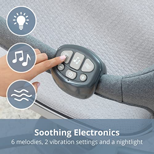 Chicco Close To You 3-In-1 Bedside Bassinet - Heather Grey | Grey #TOP7