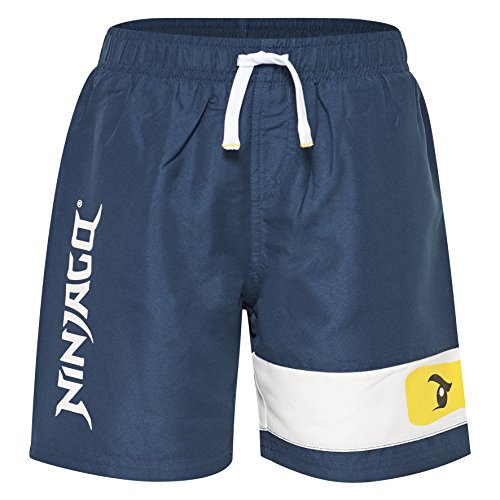 Lego Wear Jungen Lego Ninjago PING 426 Badeshorts, Blau (Dark Navy 589), 104