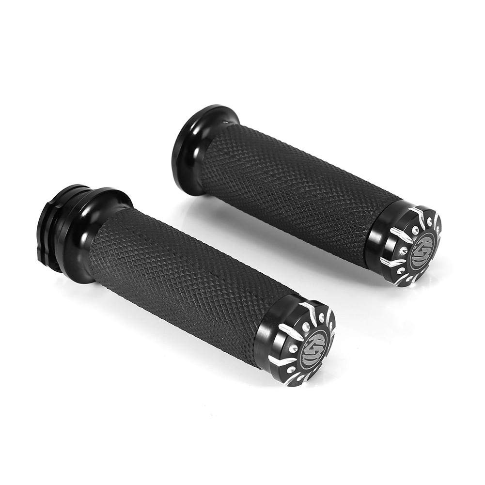 Moto Manubrio, 1 Pz 7/8 "25mm Universale Antiscivolo Moto Manubrio Manopole End Thruster Grip per Dirt Bike Dirt Bike Motocross