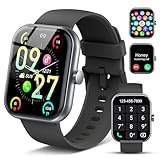 Smart Watch for Men Women (Answer/Make Call), 2025 1.83' HD Touchscreen Fitness Tracker, 110+ Sport Modes, Fitness Watch with Heart Rate/Sleep Monitor/Step, IP68 Waterproof Smartwatch for Android iOS
