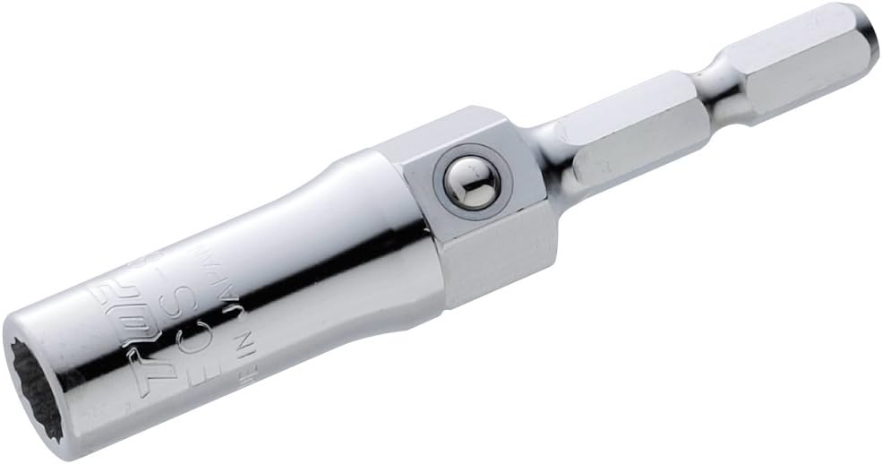 TOP ECS-8 Electric Drill Multi Socket, 0.3 inch (8 mm), 12 Angle, For Electric Manual Use, 0.5 inch (13 mm) Wrench Available, Tsubamesanjo, Made in Japan