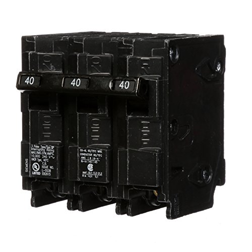 Weekly Top Sale Q340 40-Amp Three Pole Type QP Circuit Breaker