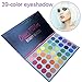 Beauty Glazed 39 Pop Colors Matte Shimmer Eyeshadow Palette Highlight Pigmented Colorful Long Lasting Waterproof Makeup Pallet Cosmetics Metallic Colors Natural Blending Makeup Eyeshadow Powder