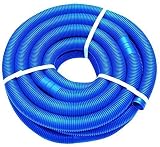 well2wellness 9m Blauer Schwimmbadschlauch Poolschlauch 38mm - teilbar