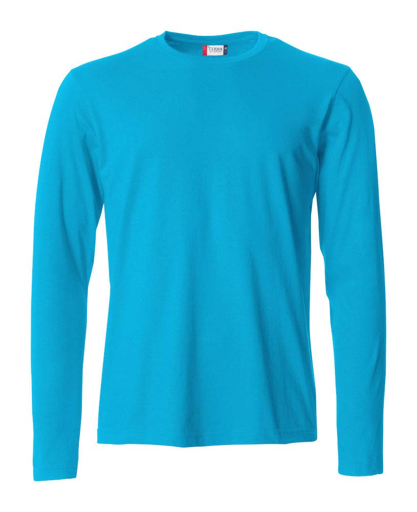 Basic T LS Turquoise Medium