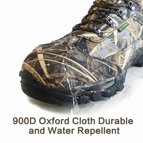 8 Fans Hunting Boots for Men,800g thinsulate Insulated Boots with Memory Foam Insole for Turkey Hunting Hiking3