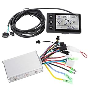 KSTE Elektrische Motor Controller, 36V-48V elektrische motor borstelloze Controller, waterdichte LCD Display Panel…