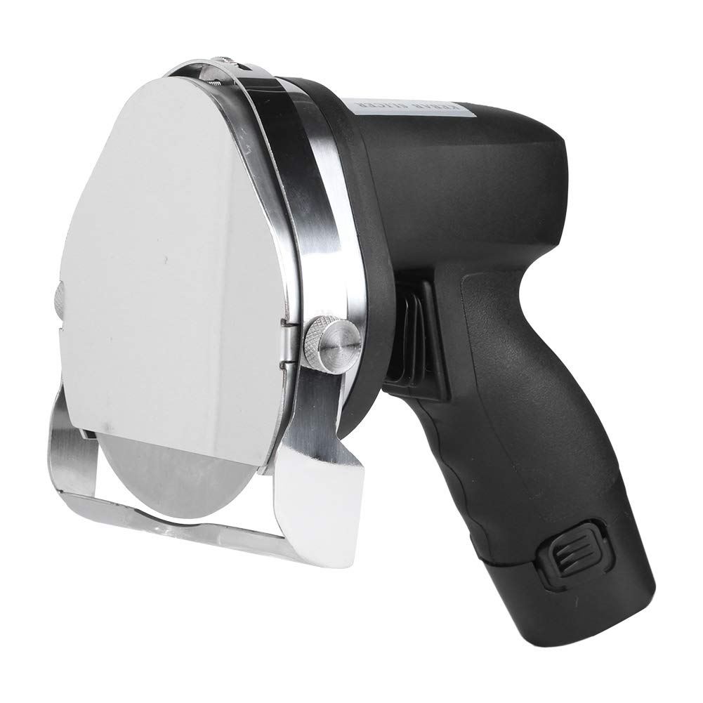 Cuchillo Eléctrico para Kebab, Cortador de Carne de Mano de Espesor Ajustable con Ergonómico Cómodo para Pollo con Carne de Cordero, Uso Comercial Doméstico