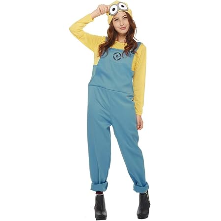Amazon ミニオン デイブ パンツタイプ コスチューム レディース 155cm 165cm おもちゃ おもちゃ