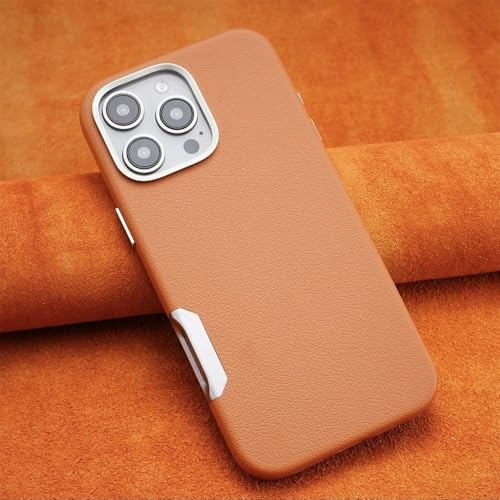 Étui cuir iPhone 16 Plus magnétique pour le quotidien actif