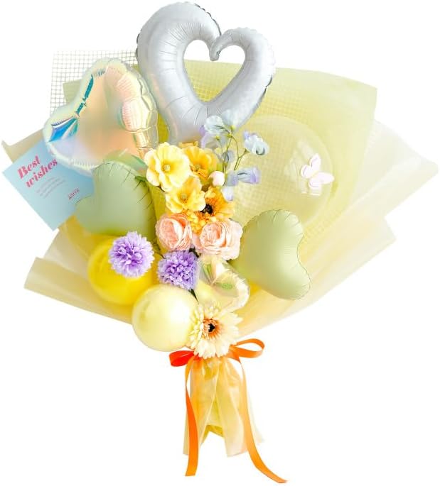 バルーン 花束 フラワー 発表会 大きい ダンス 誕生日 卒業 入学 推し活 女子 プレゼント 可愛い 小学生 中学生 高校生 SN