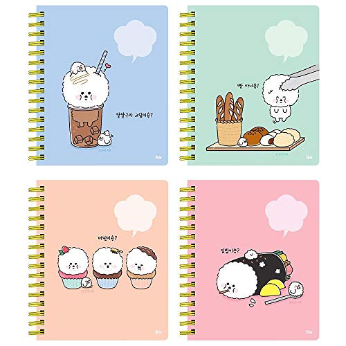 Ligné 7mm Chonchon Bichon Puppy : finis les cahiers encombrants grâce au format spirale 7 pouces