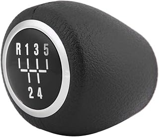 Botão da alavanca de mudança de marchas, 5 velocidades Botão de mudança de marchas Cabeça Manual do carro Shift Knob Mudança de alavanca da cabeça para carro manual para substituição de
