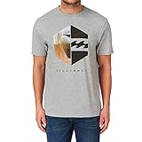 BILLABONG T-Shirt Hexxa tee Camiseta, Hombre, Grey Heather, x-Small